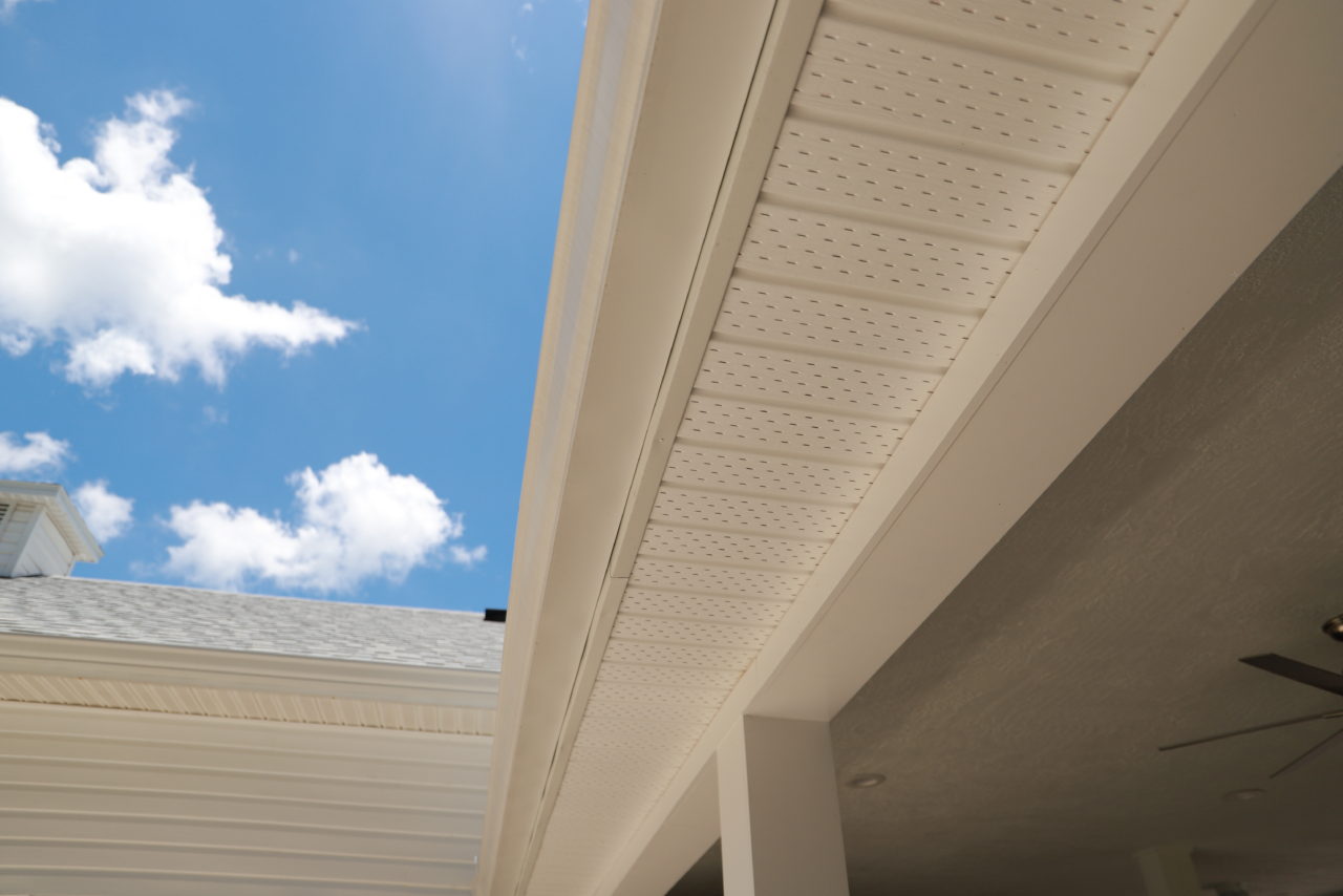 Soffit and fascia work by Deltona Aluminum